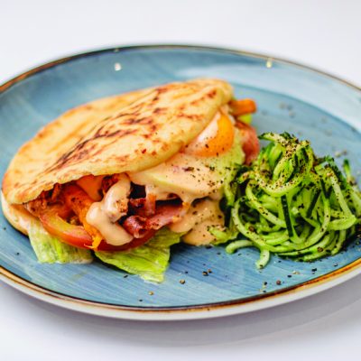 AM Chicken & Bacon Pita