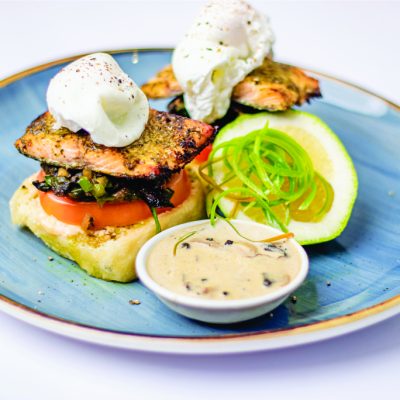Market Trout Benedict