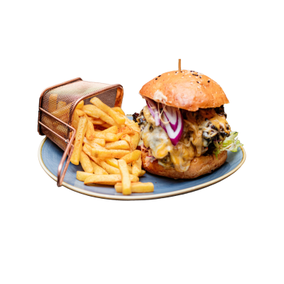 Gourmet Man Size Burger